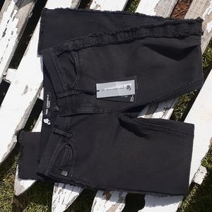 NWT Karl Lagerfield black skinny jeans size 2 (26)